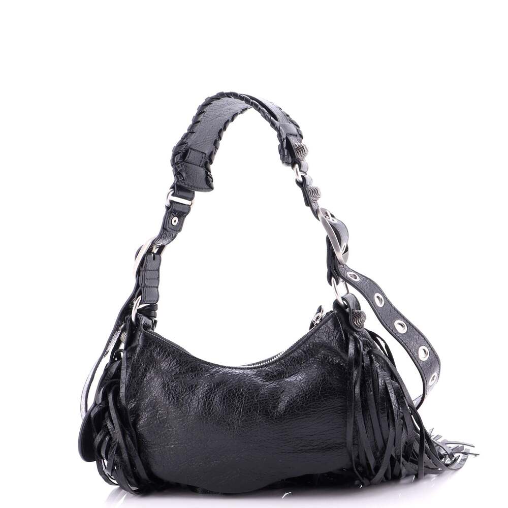 Balenciaga Le Cagole Giant Studs Fringe #242311B17B - Picture 5 of 9